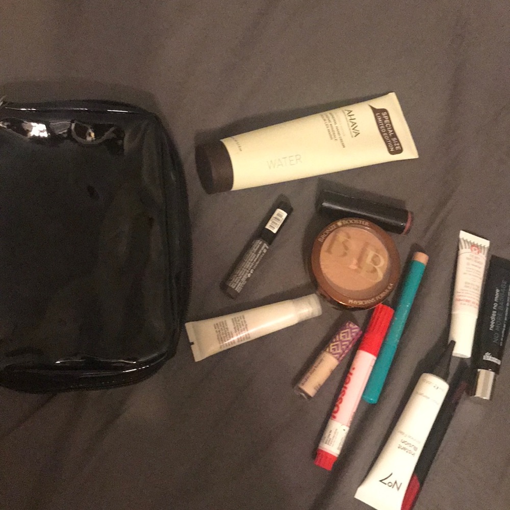 Makeup grab bag. Swatched or unused makeup.
